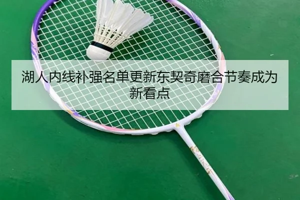 湖人内线补强名单更新东契奇磨合节奏成为新看点